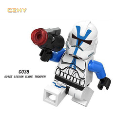 Legoed Star Wars stormtroopers clone trooper minifigured action figure building blocks brikcs children toys gifts