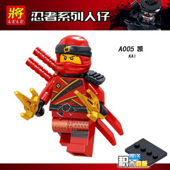 1pcs Ninja Kai Cole Jay Zane Lloyd Nya Mini action Figures Building Blocks Kids Toy Gift Compatible Legoinglys Ninjagoed For Kid