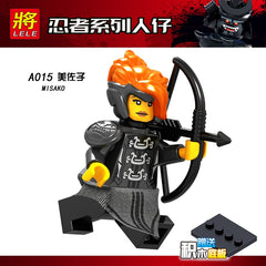 1pcs Ninja Kai Cole Jay Zane Lloyd Nya Mini action Figures Building Blocks Kids Toy Gift Compatible Legoinglys Ninjagoed For Kid