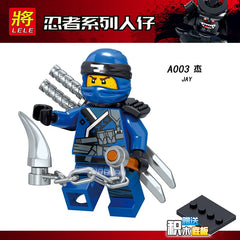 1pcs Ninja Kai Cole Jay Zane Lloyd Nya Mini action Figures Building Blocks Kids Toy Gift Compatible Legoinglys Ninjagoed For Kid