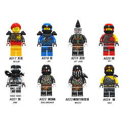 1pcs Ninja Kai Cole Jay Zane Lloyd Nya Mini action Figures Building Blocks Kids Toy Gift Compatible Legoinglys Ninjagoed For Kid