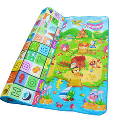 babyfirstcry - Babyfirstcry - Baby Play Mat 0.5cm Thick Crawling Mat Double Surface Baby Carpet Rug Animal Car+Dinosaur Developing Mat for Children Game Pad - 