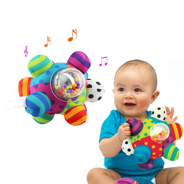 babyfirstcry,Babyfirstcry,Baby Toys Fun Little Loud Bell Baby Ball Rattles Toy Develop Baby Intelligence Grasping Toy HandBell Rattle Toys For Baby/Infant,baby toy