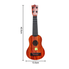 Funny Ukulele Musical Instrument Kids Guitar Montessori Toys for Children School Play Game Education Christmas Birthday Gift