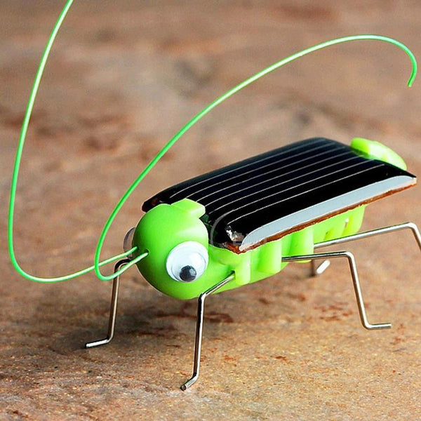 babyfirstcry - Babyfirstcry - New 1 PCS Children Baby Solar Power Energy Insect Grasshopper Cricket Kids Toy Gift Solar Novelty Funny Toys - 