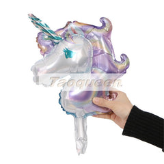 babyfirstcry - Babyfirstcry - 45-110cm Giant Unicorn Balloon Party Supplies Birthday Party Decorations Rainbow  Balloons kids Foil Balloons cartoon hat - 