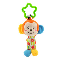 babyfirstcry - Babyfirstcry - Baby Rattles Toys Stroller Hanging Soft Toy Cute Animal Doll Baby Crib Bed Hanging Bells Toys Elephant Rabbit Dog - 