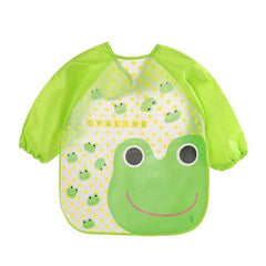 babyfirstcry,Babyfirstcry,2019 new arrive baby bibs EVA kid eating clothing children's long sleeves Feeding Smock dining wear baby apron QD41,